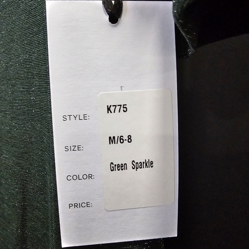 Unique Vintage Pinup Dress Brand New Size 6/8 M. Does stretch - Picture 7 of 7